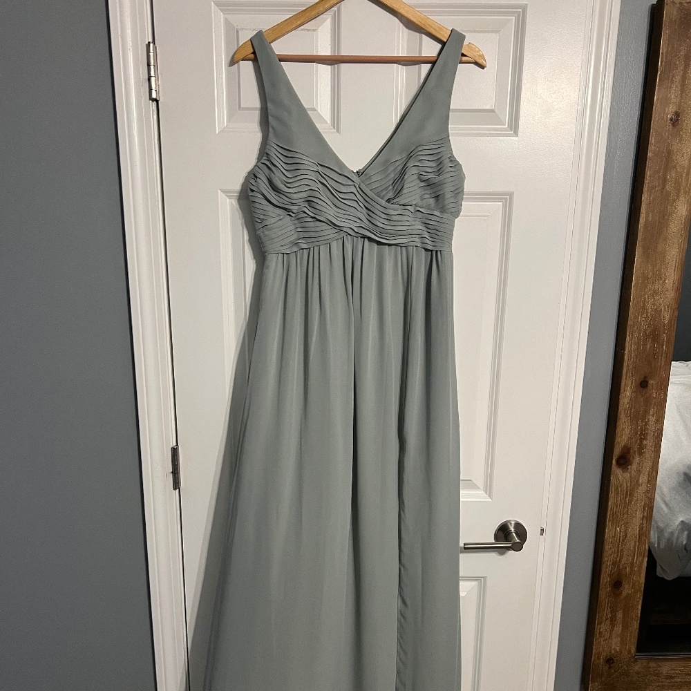Birdy Grey Laurie Empire Dress - Sage - Size S